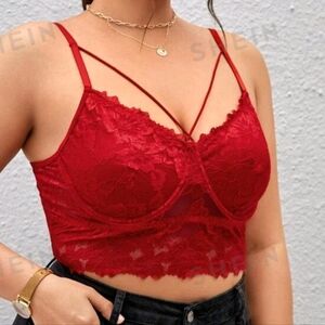 3 for $25 SHEIN SXY Lace Bustier Cami Top